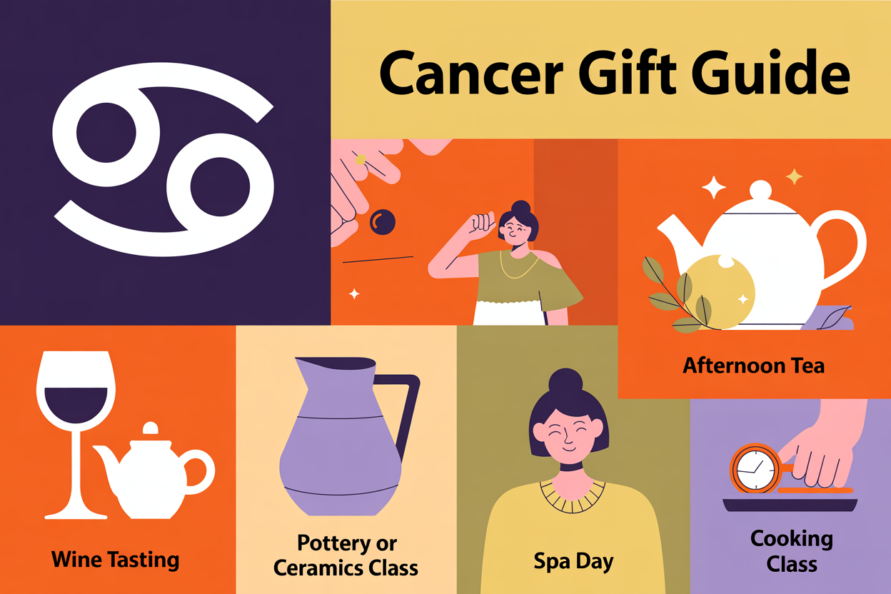 Cancer Experience Gift Ideas Infographic