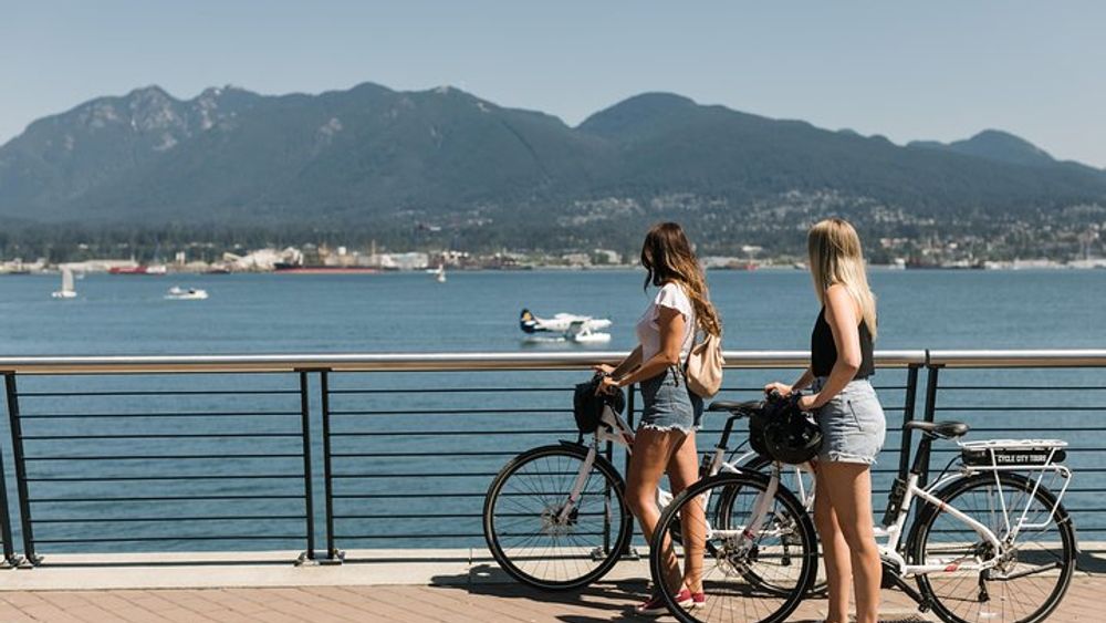 Vancouver Bike or Ebike Rental- Self Guided Map provided