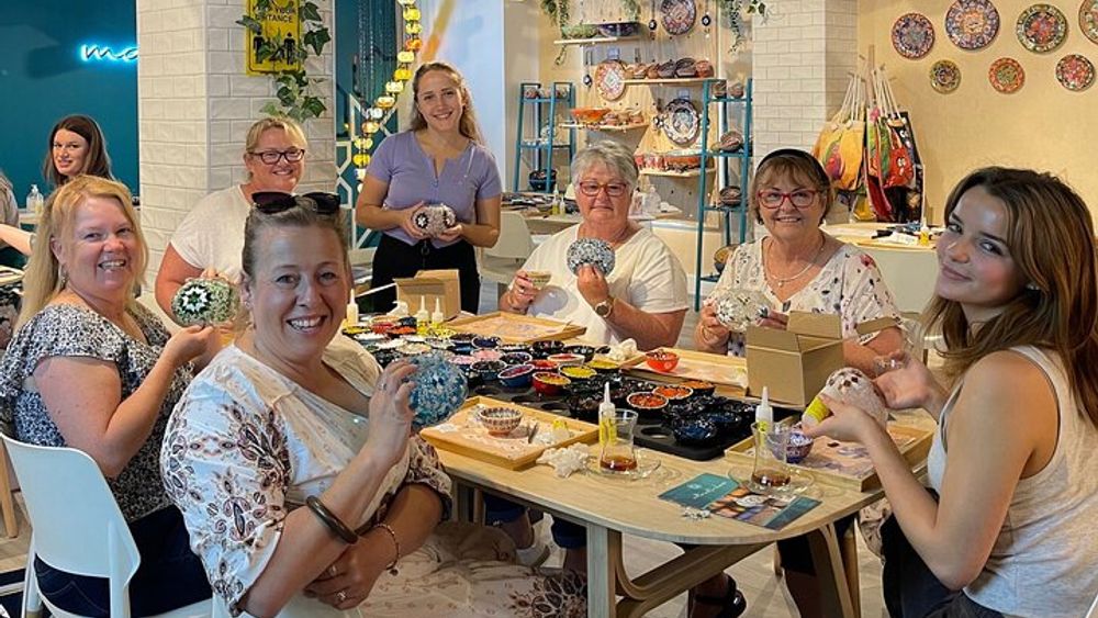 Mosaic Lamp Workshop in Dandenong