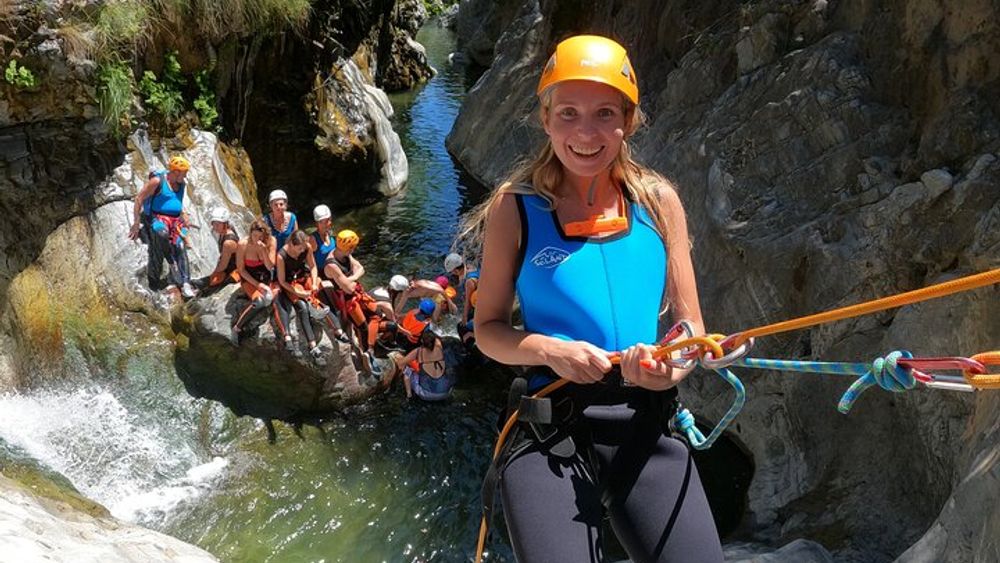 From Estepona: Canyoning Tour in Guadalmina, Benahavis