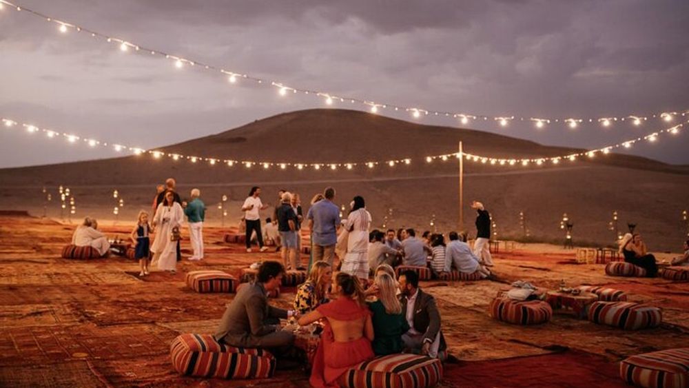 Agafay Desert and Dinner and Sunset Experience From Marrakech