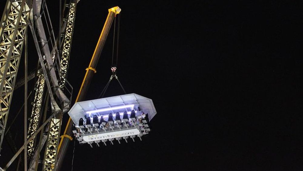 Dinner in the Sky Athens
