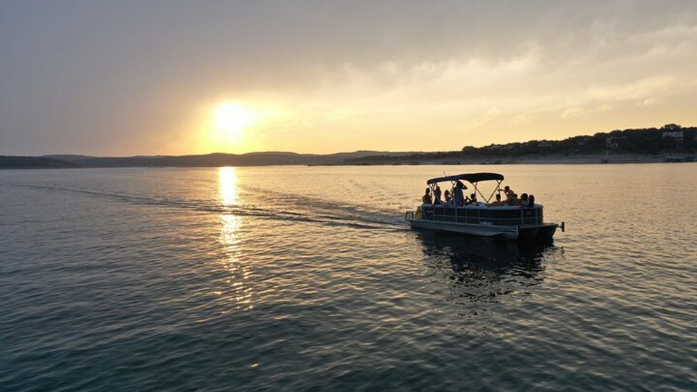 Austin Lake Travis Sunset Small-Group BYOB Boat Tour