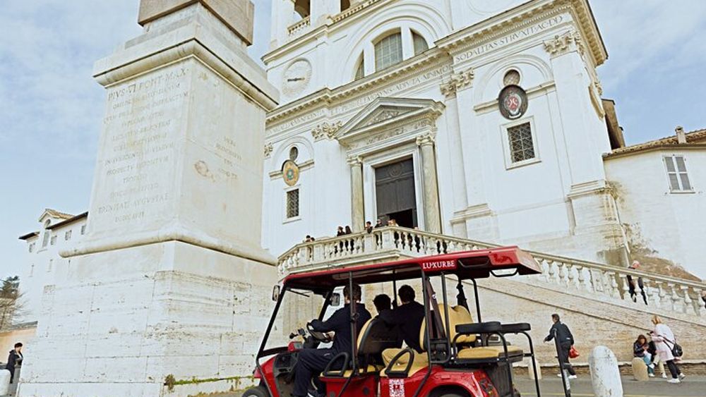 Tour of Rome in Golf Cart: Rome by Night