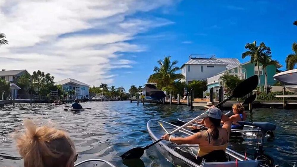 Clear Kayak LED Night Glass Bottom Tour - Sarasota
