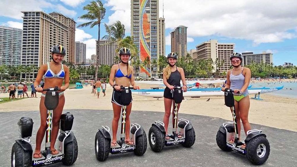 Honolulu Small-Group South Shore Hoverboard Tour