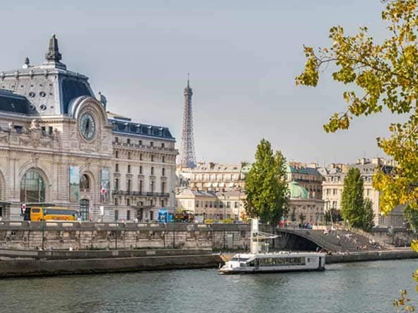 Dinner Cruise La Marina, Eiffel Tower Skip the Line & Moulin Rouge with Glass of Champagne