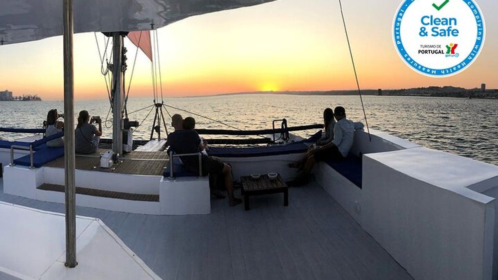 Lisbon Catamaran Cruise at Sunset