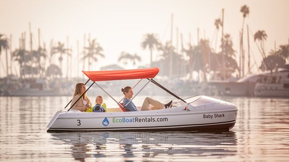 San Diego Bay 1-Hour Eco Pedal Boat Rental