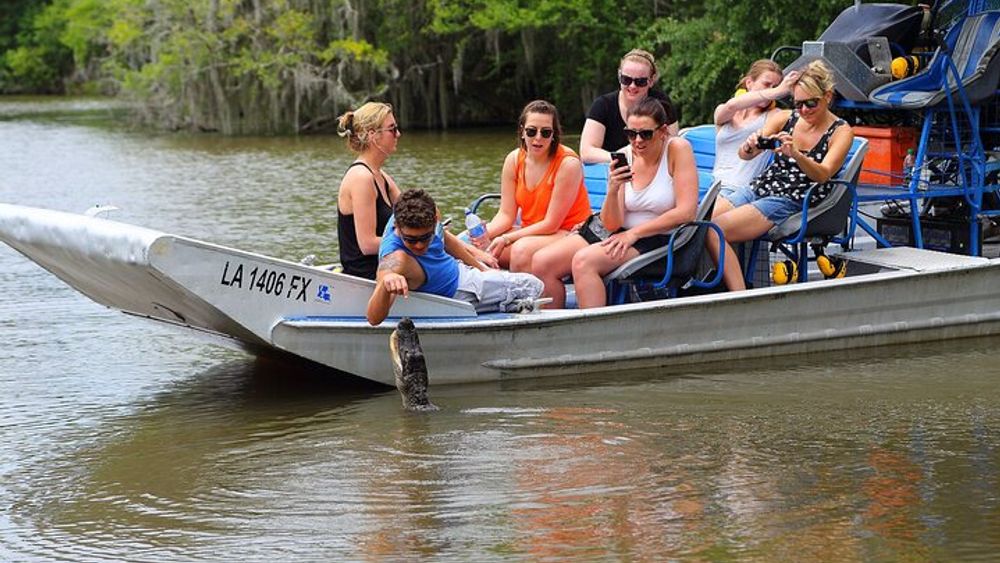 Small Group New Orleans Swamp Airboat Tour With Pickup