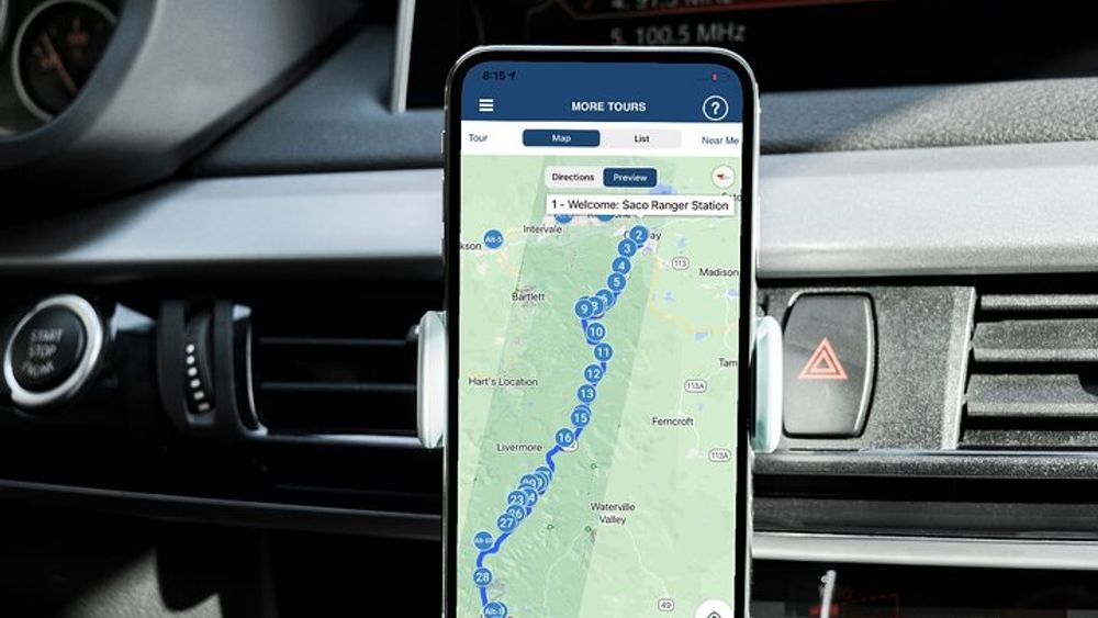 White Mountains Kancamagus Highway Self-Guided Audio Tour