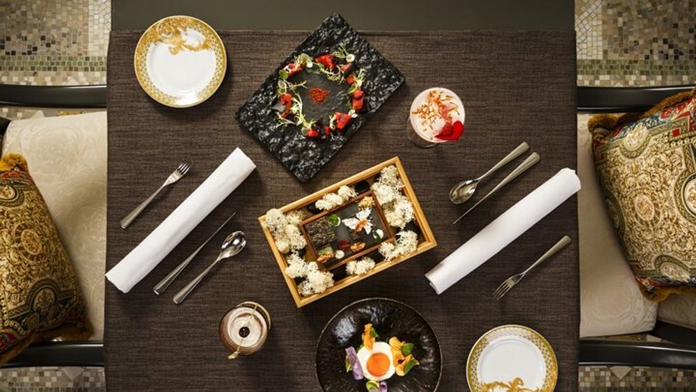Enigma-Taste of Persia at Versace Dubai