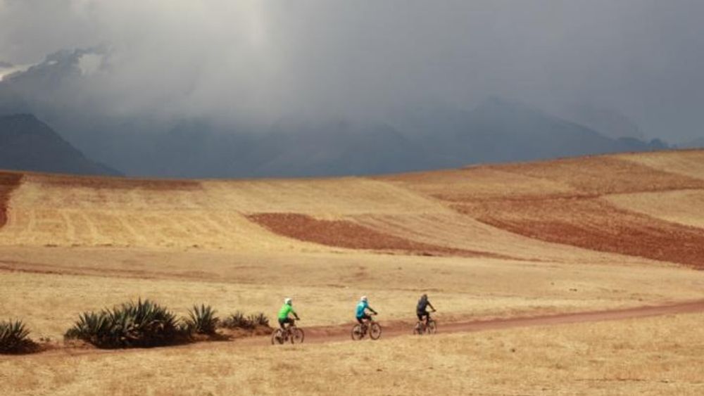 Cusco to Maras and Moray Half-Day Cycling Tour Including Lunch