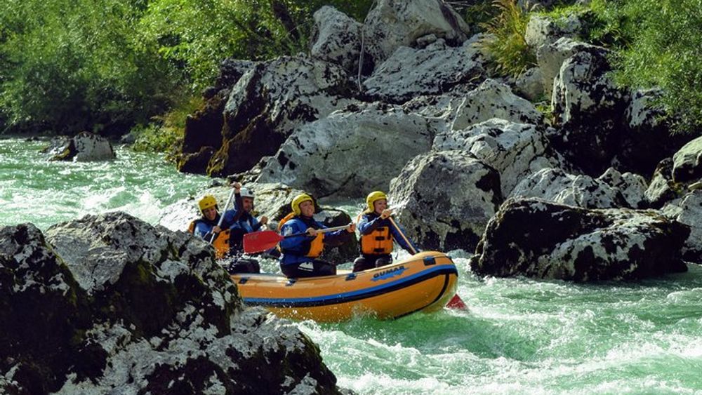 Soca River Rafting Half-Day Group Activity