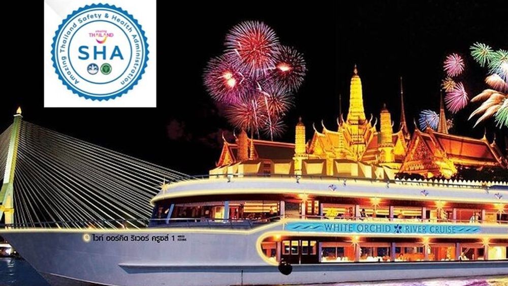 Bangkok: White Orchid Dinner Cruise