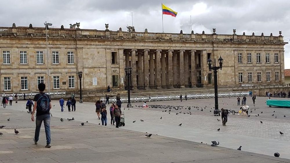 Discover the Centro Historico in Bogota and climb up to Monserrate