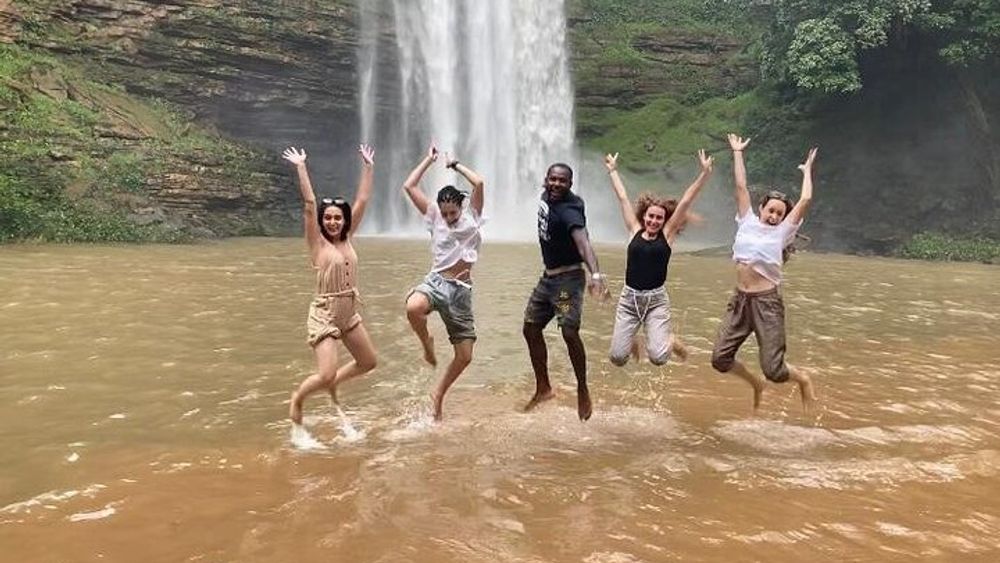 Accra Botanical Gardens Tour and Waterfall Swimming