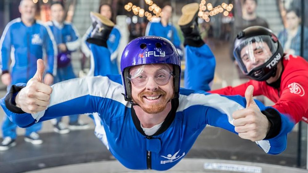 Manchester Indoor Skydiving Session With Two Flights