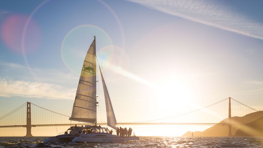 San Francisco Bay: Sunset Catamaran Cruise