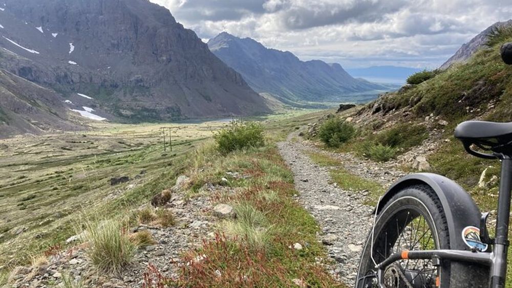 Guided EBike Powerline Pass Trail E Bike Anchorage Girdwood