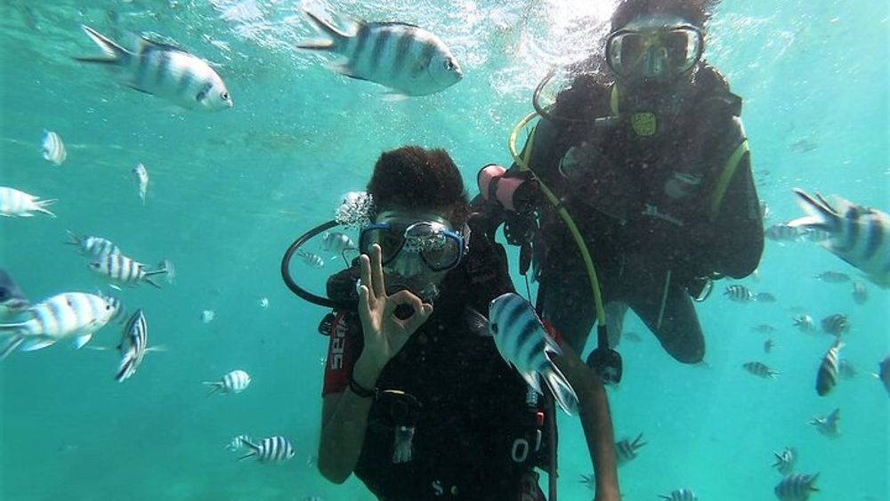 Discover Scuba Diving in Mauritius