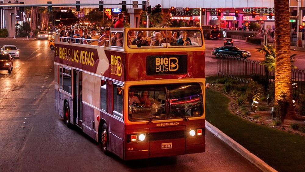 Viator Exclusive Las Vegas Late-Night Open-Top Bus Tour
