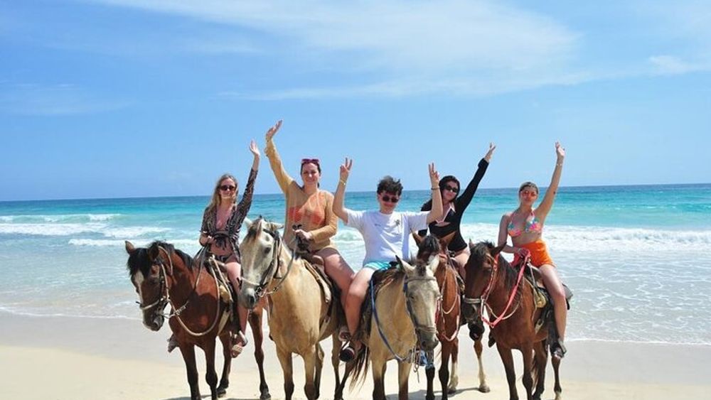 Horseback Riding and ATV or Buggy to Water Cave and Macao Beach