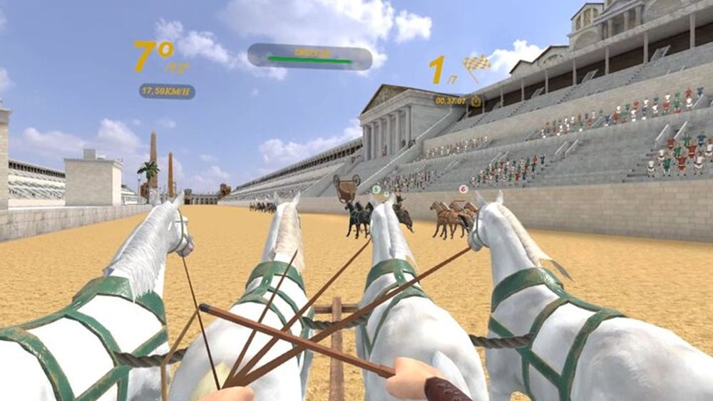Virtual Reality Race Game at Circus Maximus