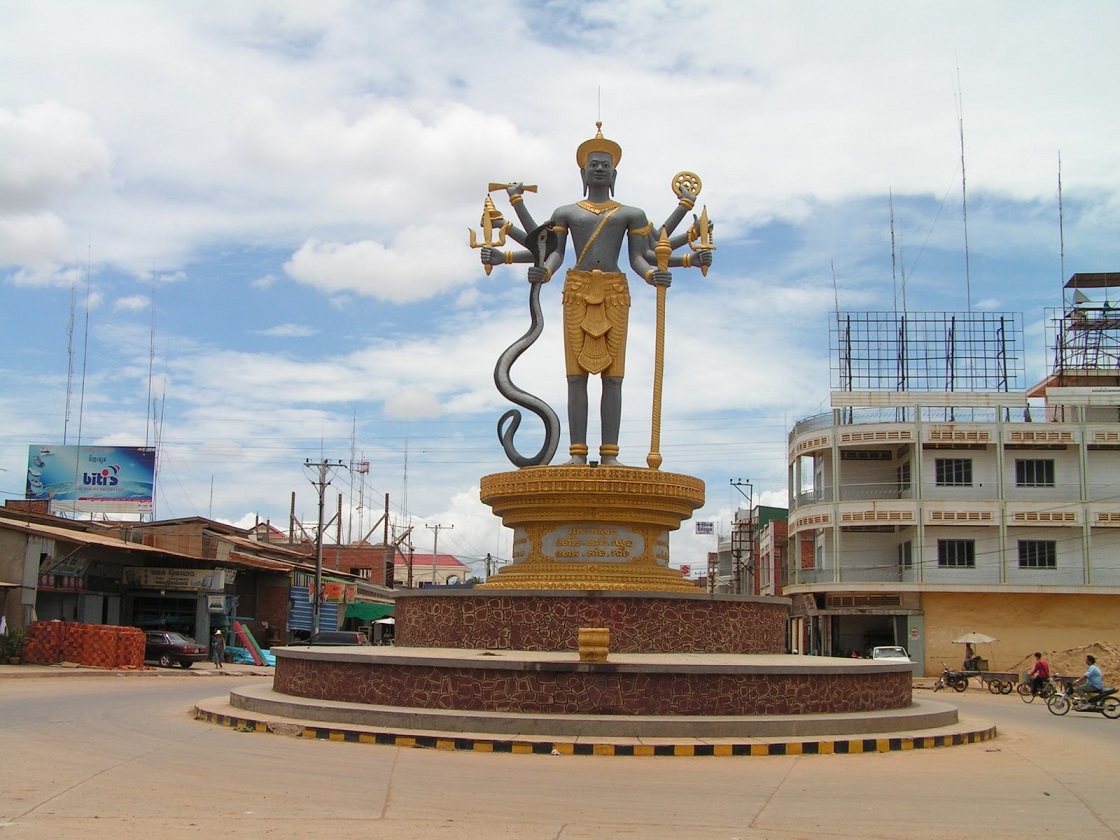 Battam Bang City Private Tour from Siem Reap Town