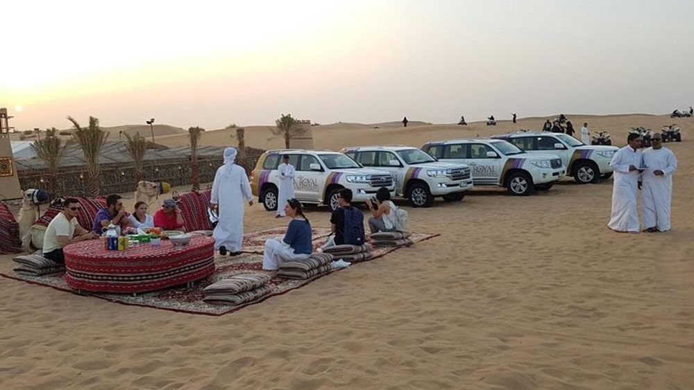 Dubai Desert Safari evening with VIP Treat , BBQ Buffet and Exciting Liveshows