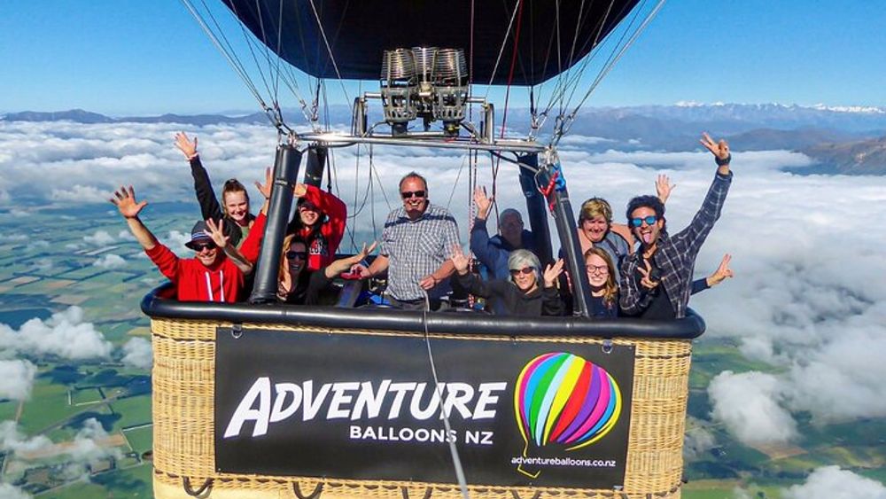 Methven-Mt Hutt Scenic Hot Air Balloon Flight