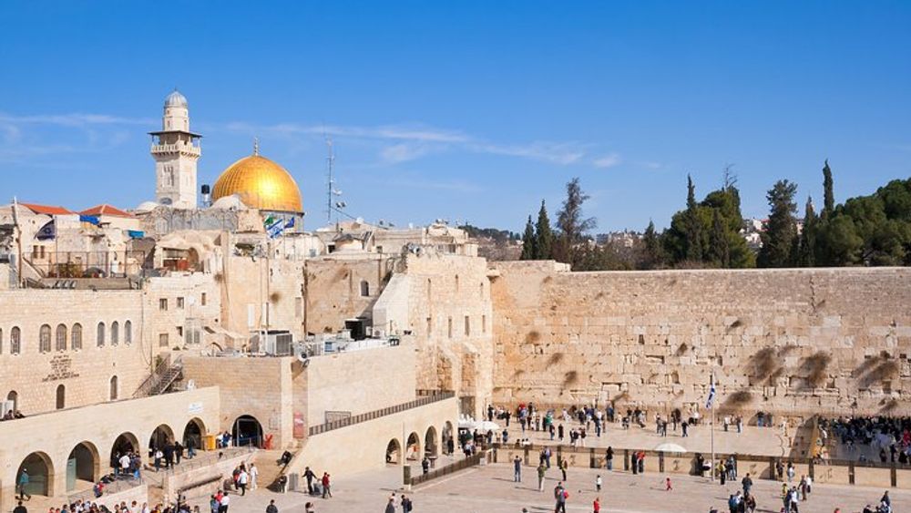 Jerusalem, Dead Sea, and Bethlehem from Tel Aviv