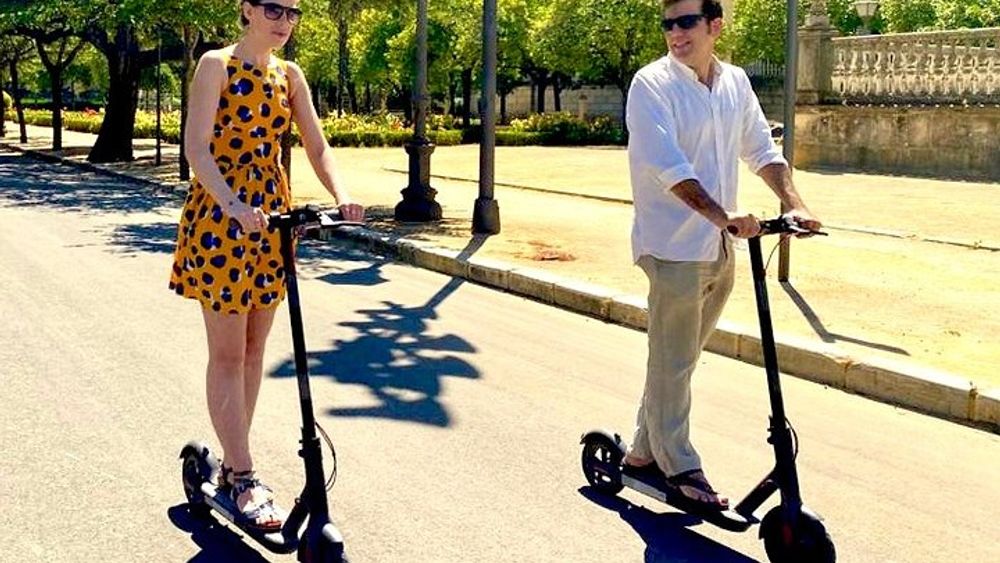 Scooter tour in Seville