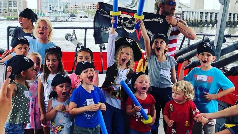 Charleston Pirate Adventure Cruise for Kids