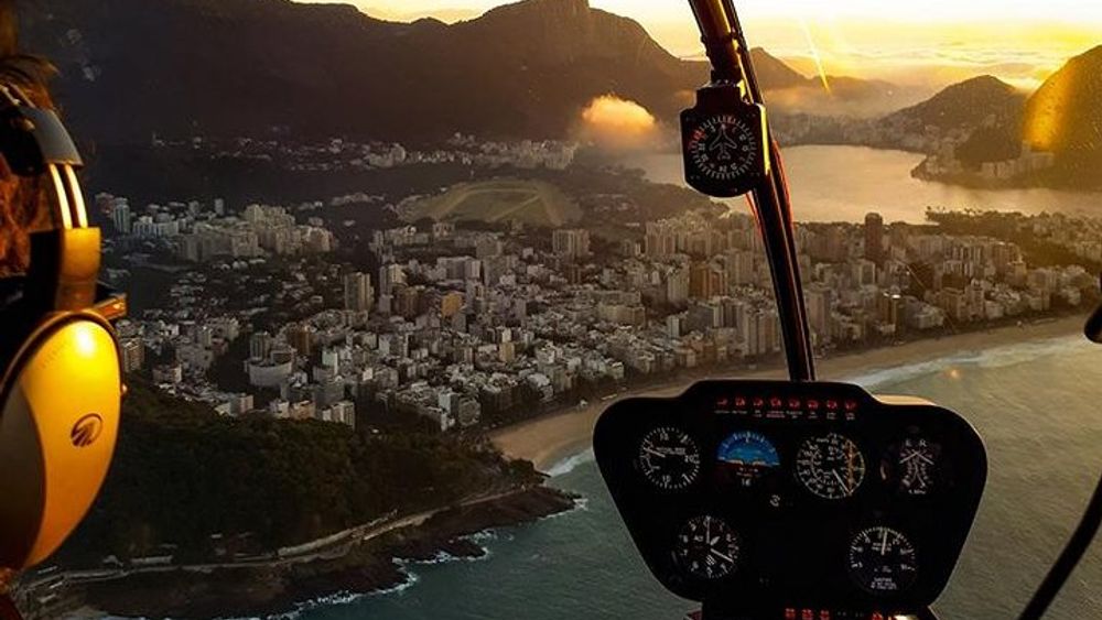 The Best Helicopter Flight Sugar Loaf and Christ the Redeemer
