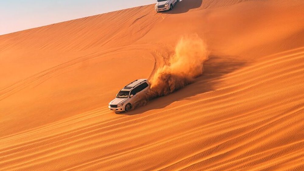 VIP Red Dunes Desert Safari ,BBQ Dinner,Belly Dance & Fire Show