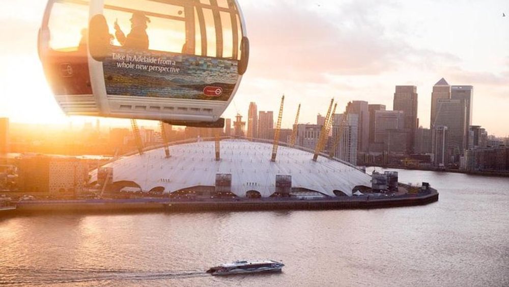 IFS Cloud Cable Car and Uber Boat by Thames Clippers Hop On Hop Off Pass