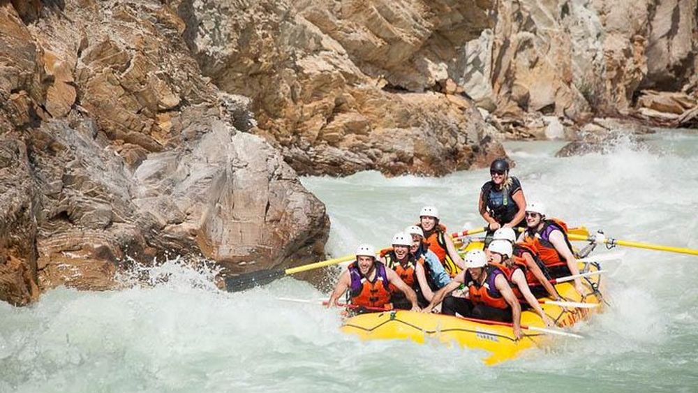 Kicking Horse River Canadian Rockies Rafting Adventure