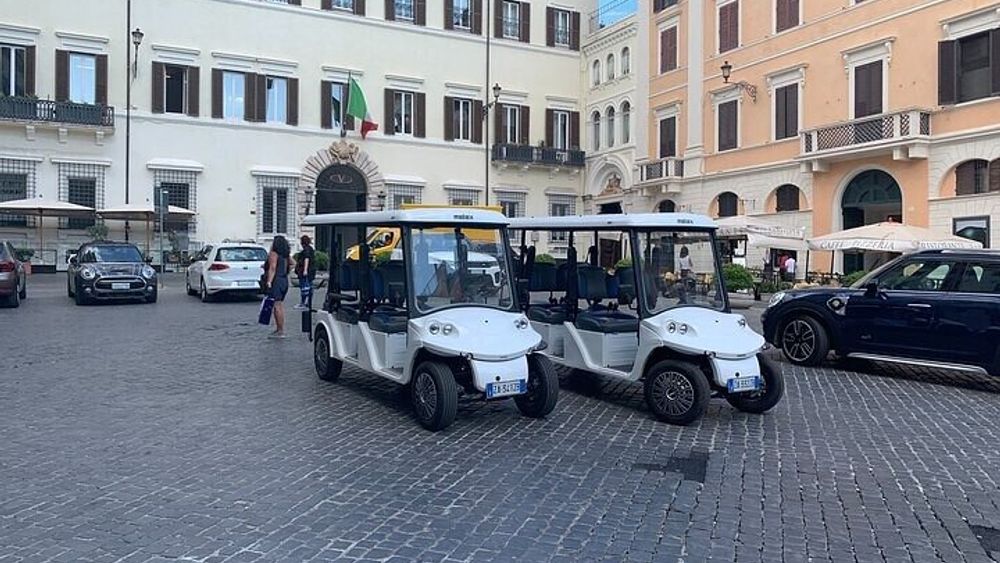 Rome Express Golf Cart Tour