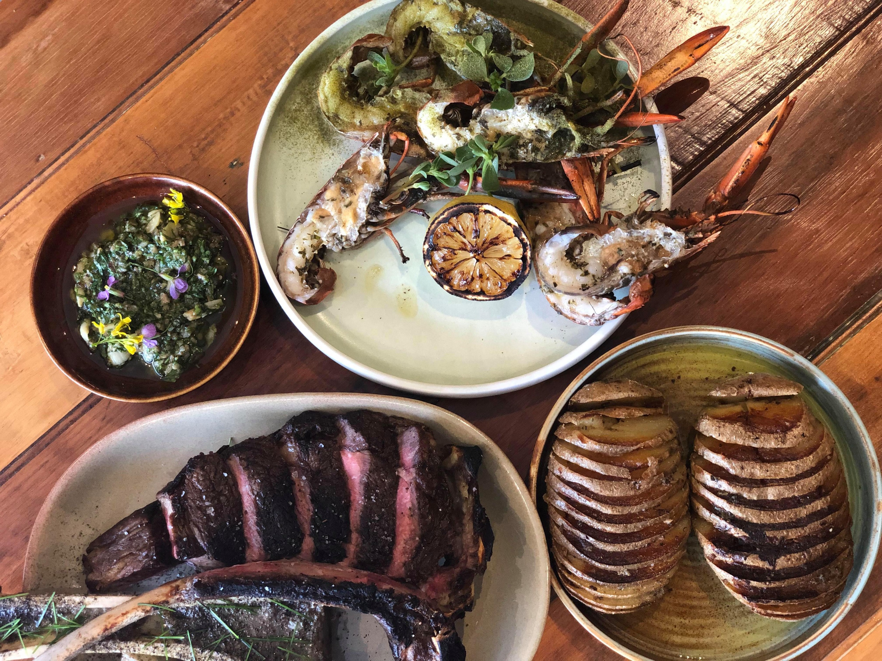 TOMAHAWK STEAK EXPERIENCE (for 2-4 people)