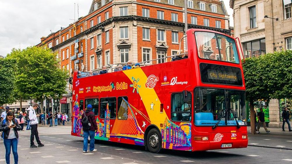 Dublin City Sightseeing Hop-On Hop-Off 1- or 2-Day Bus Tour