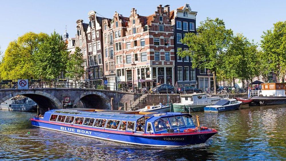 Blue Boat Company Amsterdam City Canal Cruise