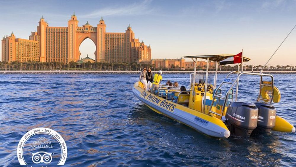 Dubai RIB Speedboat Cruise: Marina, Atlantis, JBR, Ain Dubai