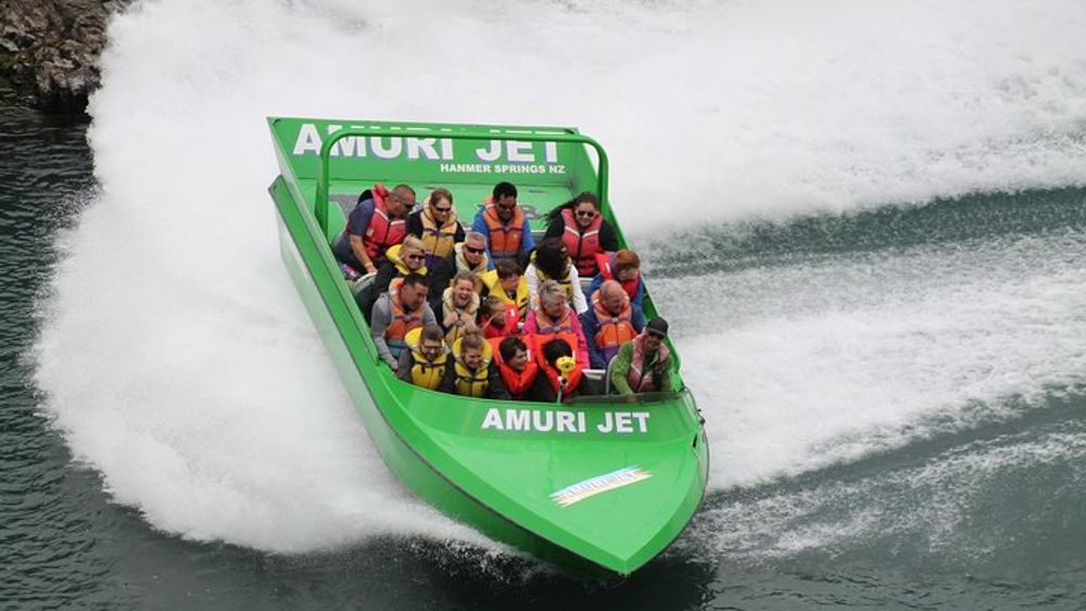 Jet Boating Adventure on the Wairau River from Hanmer Springs