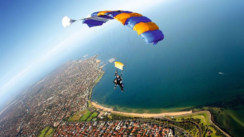Melbourne Tandem Skydive 14,000ft With Beach Landing