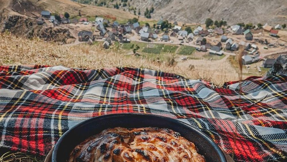 Hiking / Snowshoeing to the Last Traditional Bosnian Village Lukomir