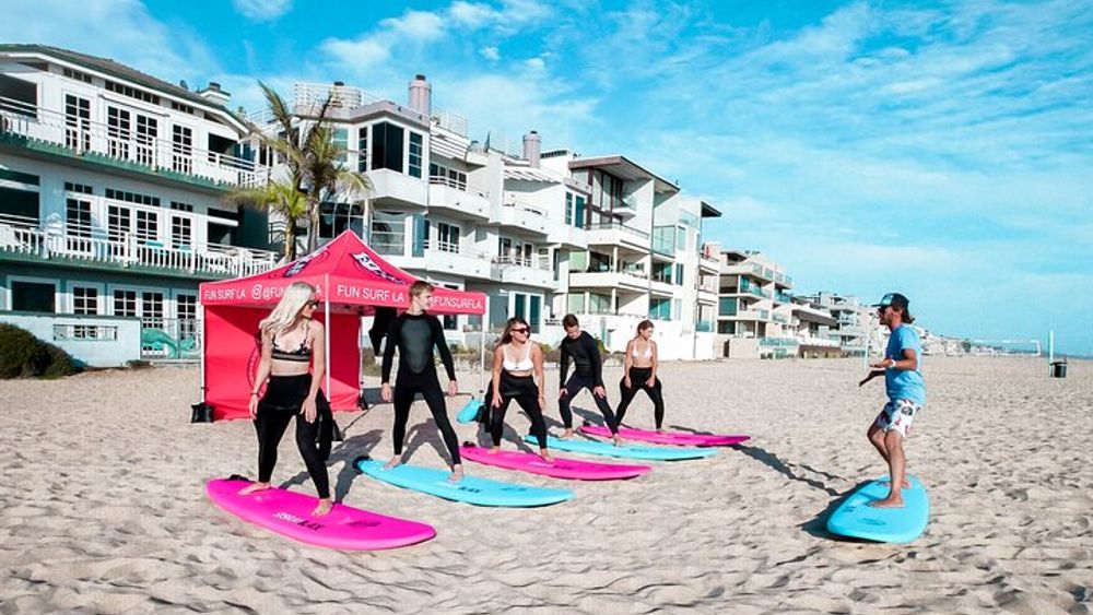 2-Hour Group Surf Lesson in Miami Beach