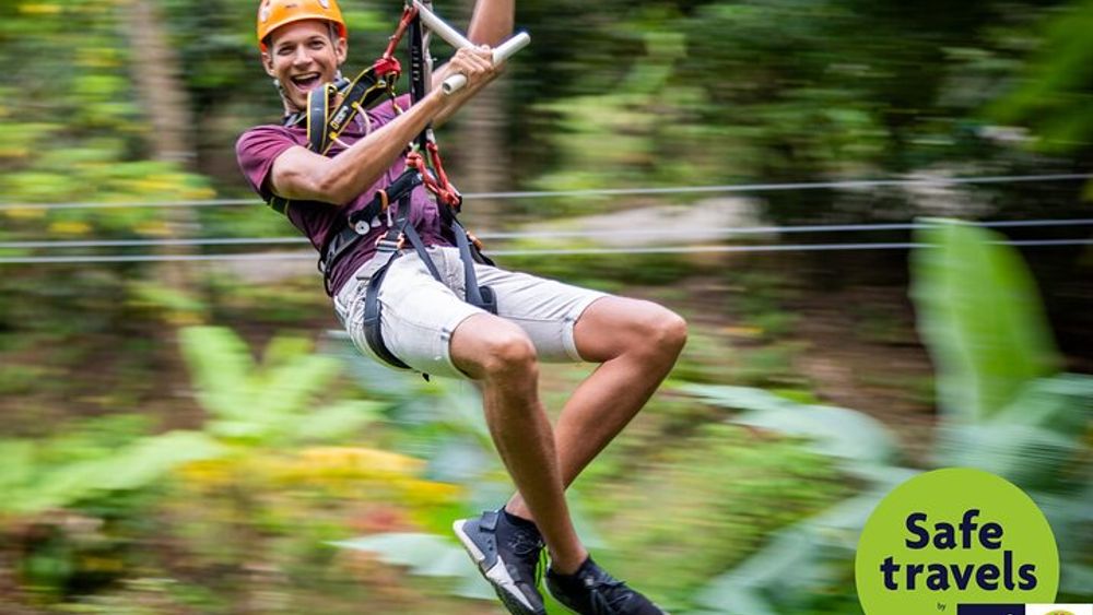 Adrena-Line Zipline Canopy Tour at Rainforest Adventures St. Lucia