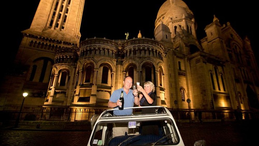 Paris and Montmartre Evening Citroen 2CV Tour