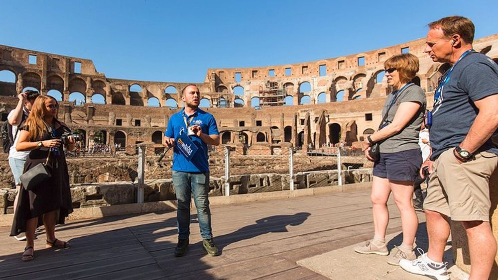 Colosseum Express Tour with Gladiator Entrance and Arena Floor